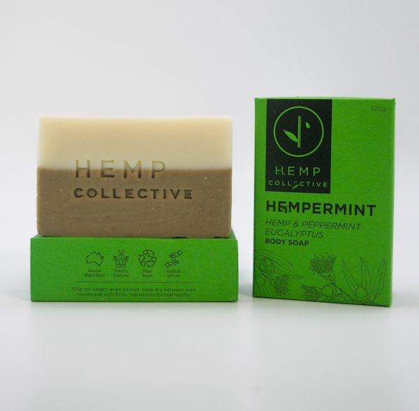 Hemp, Peppermint and Eucalyptus Soap