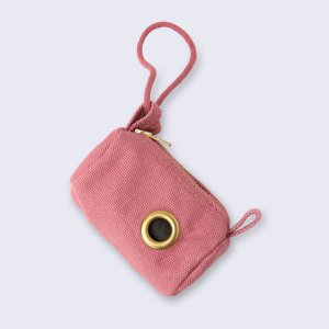 main image poo bag holder - dusty pink